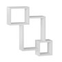 Hanah Home Ars3-W Estantería de Pared Blanca